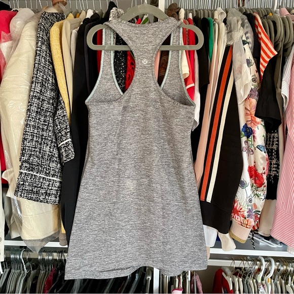 Lululemon Racerback Tank Heather Grey - Picture 2 of 4
